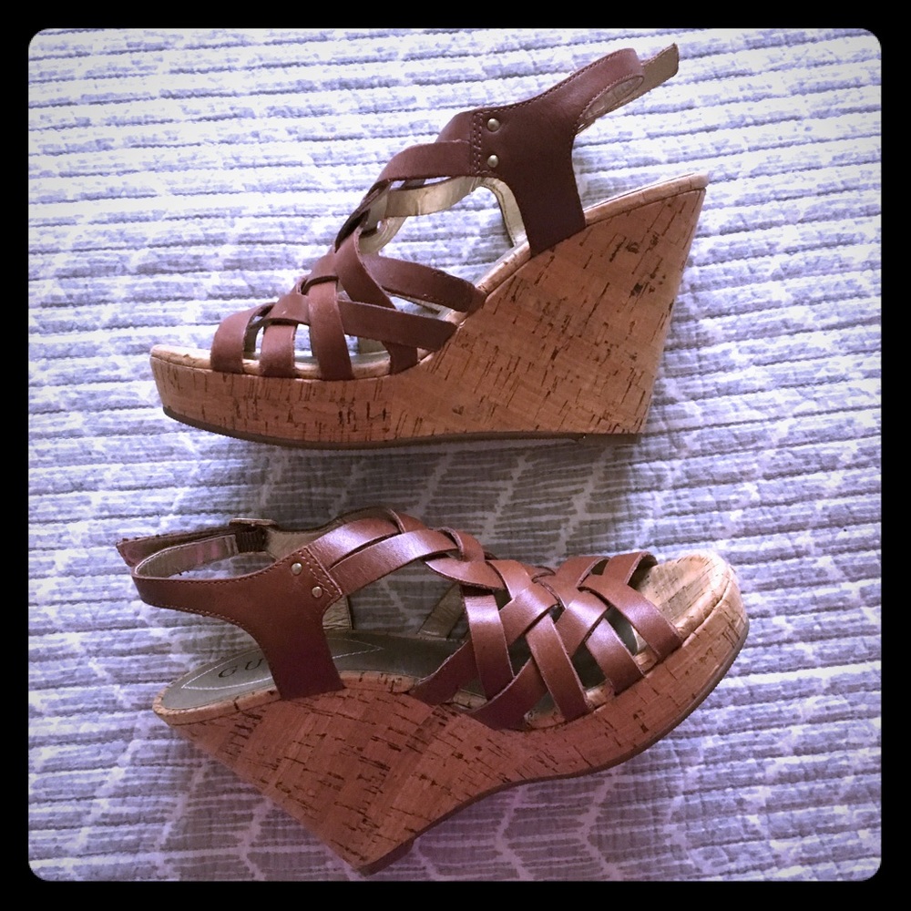 Guess Brown Wedge